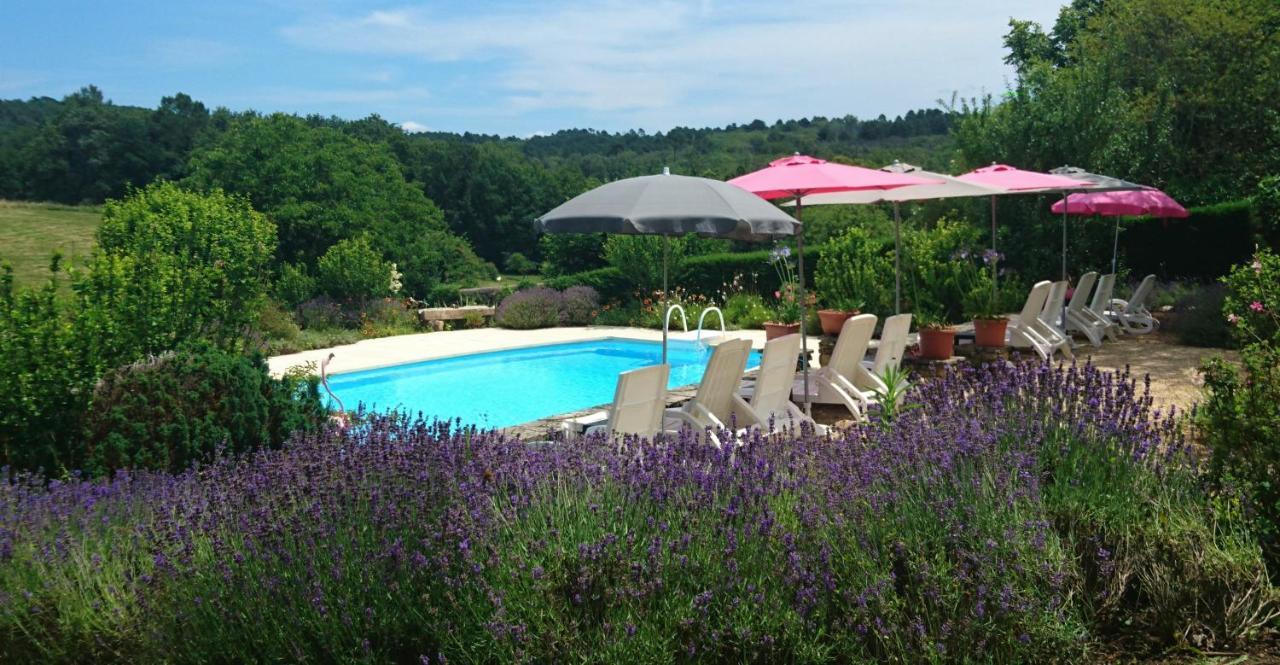 La Libellule And Le Papillon Gites At Les Leroux, Near Frayssinet-le-Gélat Exteriör bild
